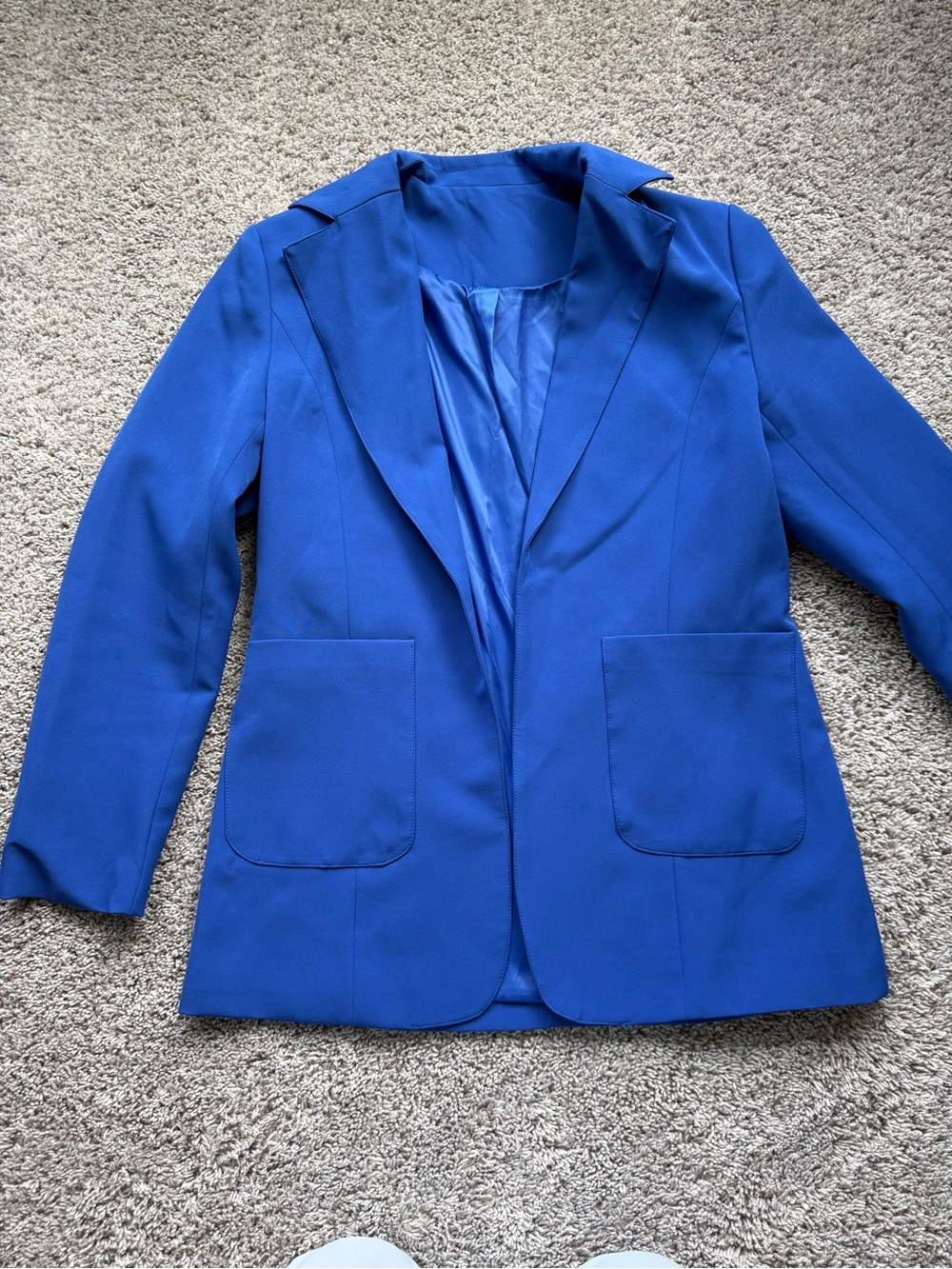 Bright Royal Blue Tailored Blazer